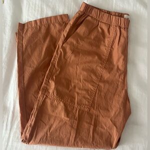Barena Venezia Terracotta Cotton Poplin Pants